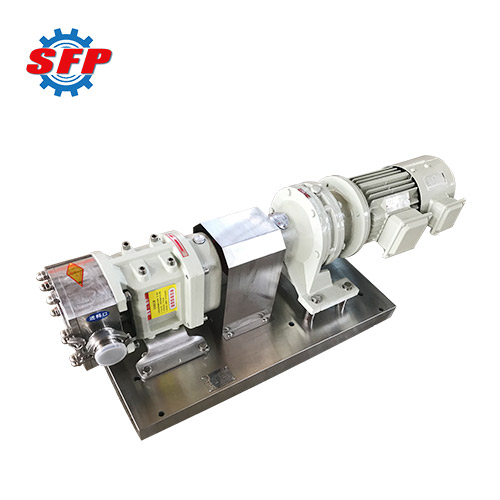 high viscosity lobe pump